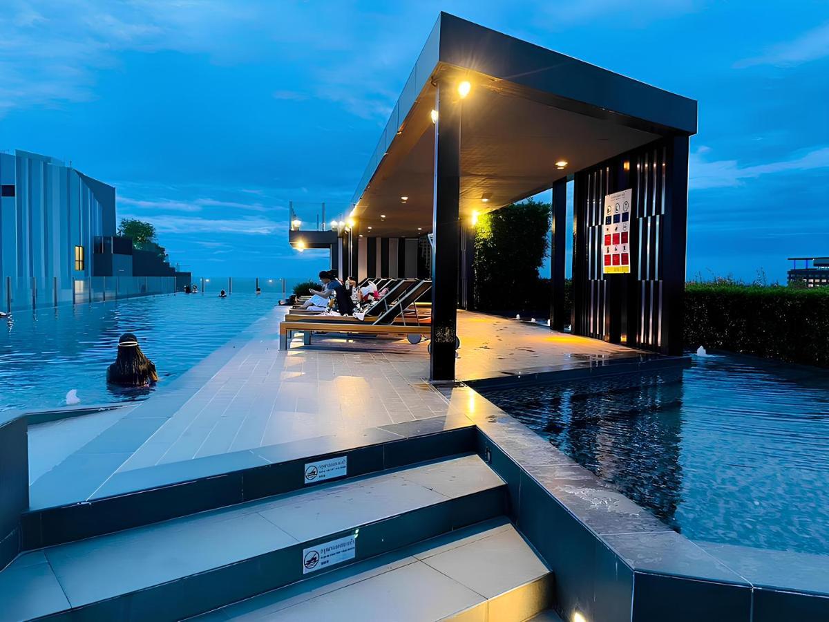 Amazing Infinity Pool Condo Next To The Beach Pattaya Buitenkant foto