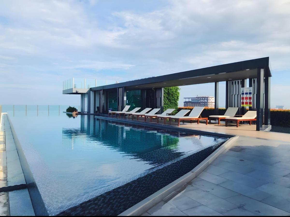 Amazing Infinity Pool Condo Next To The Beach Pattaya Buitenkant foto