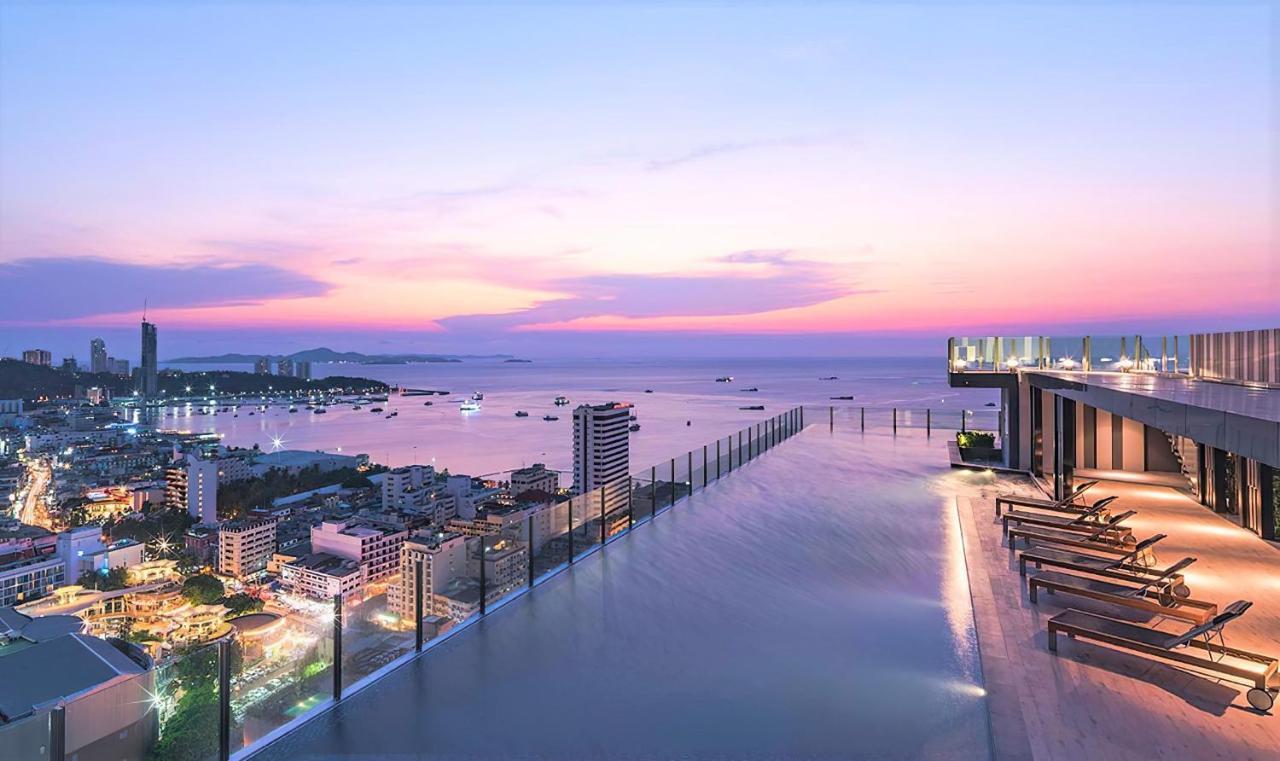 Amazing Infinity Pool Condo Next To The Beach Pattaya Buitenkant foto
