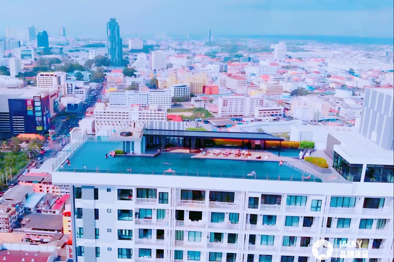 Amazing Infinity Pool Condo Next To The Beach Pattaya Buitenkant foto