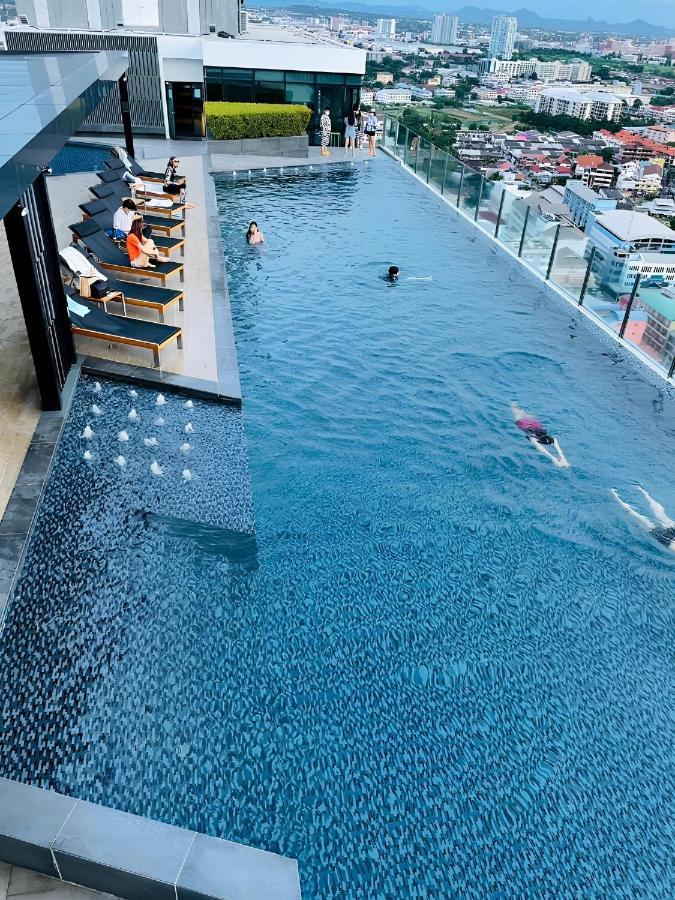 Amazing Infinity Pool Condo Next To The Beach Pattaya Buitenkant foto