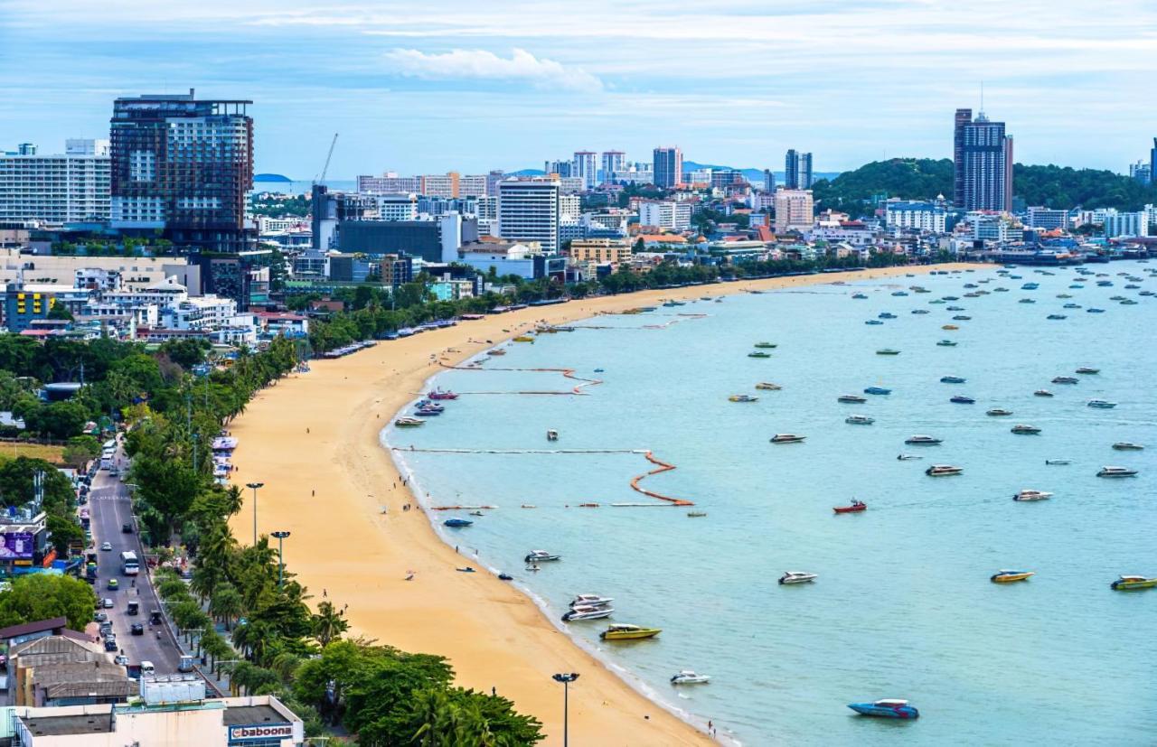 Amazing Infinity Pool Condo Next To The Beach Pattaya Buitenkant foto
