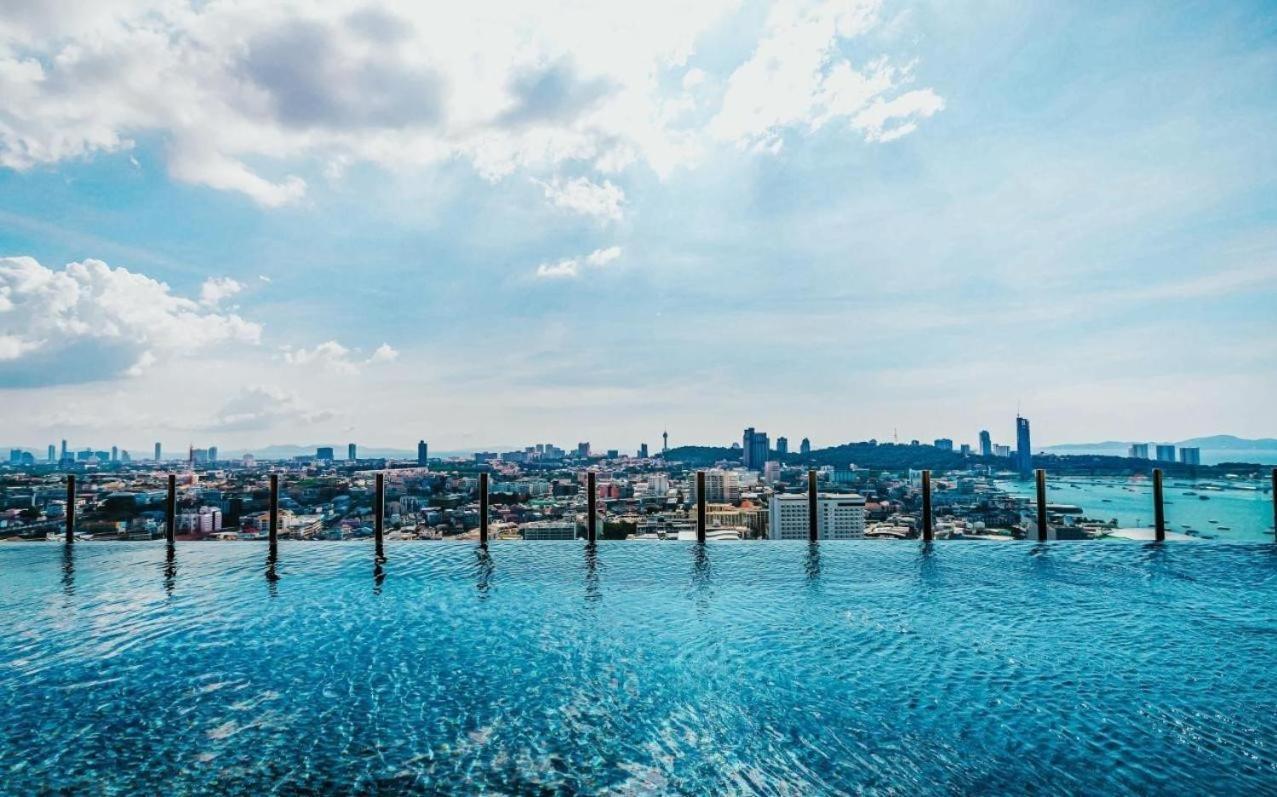 Amazing Infinity Pool Condo Next To The Beach Pattaya Buitenkant foto